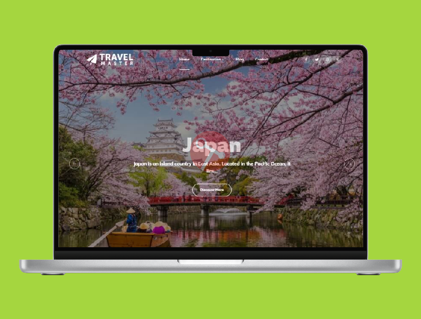 Travel Master 适合旅行社的WordPress主题